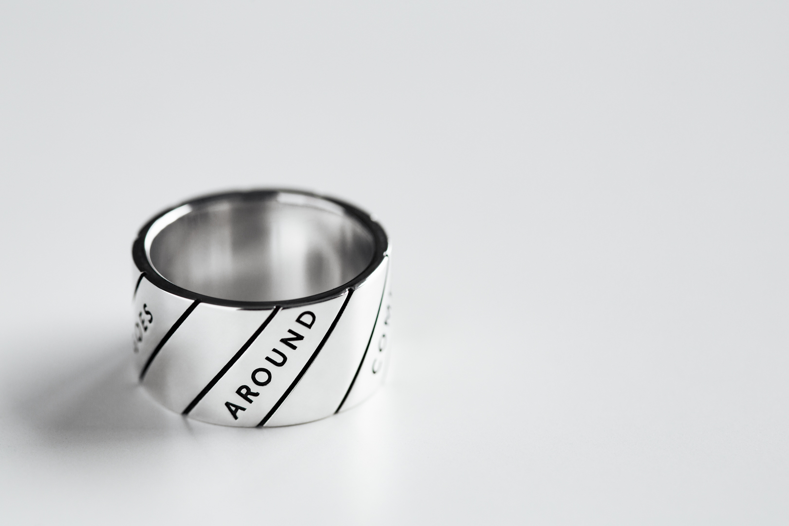 silver handmade ring